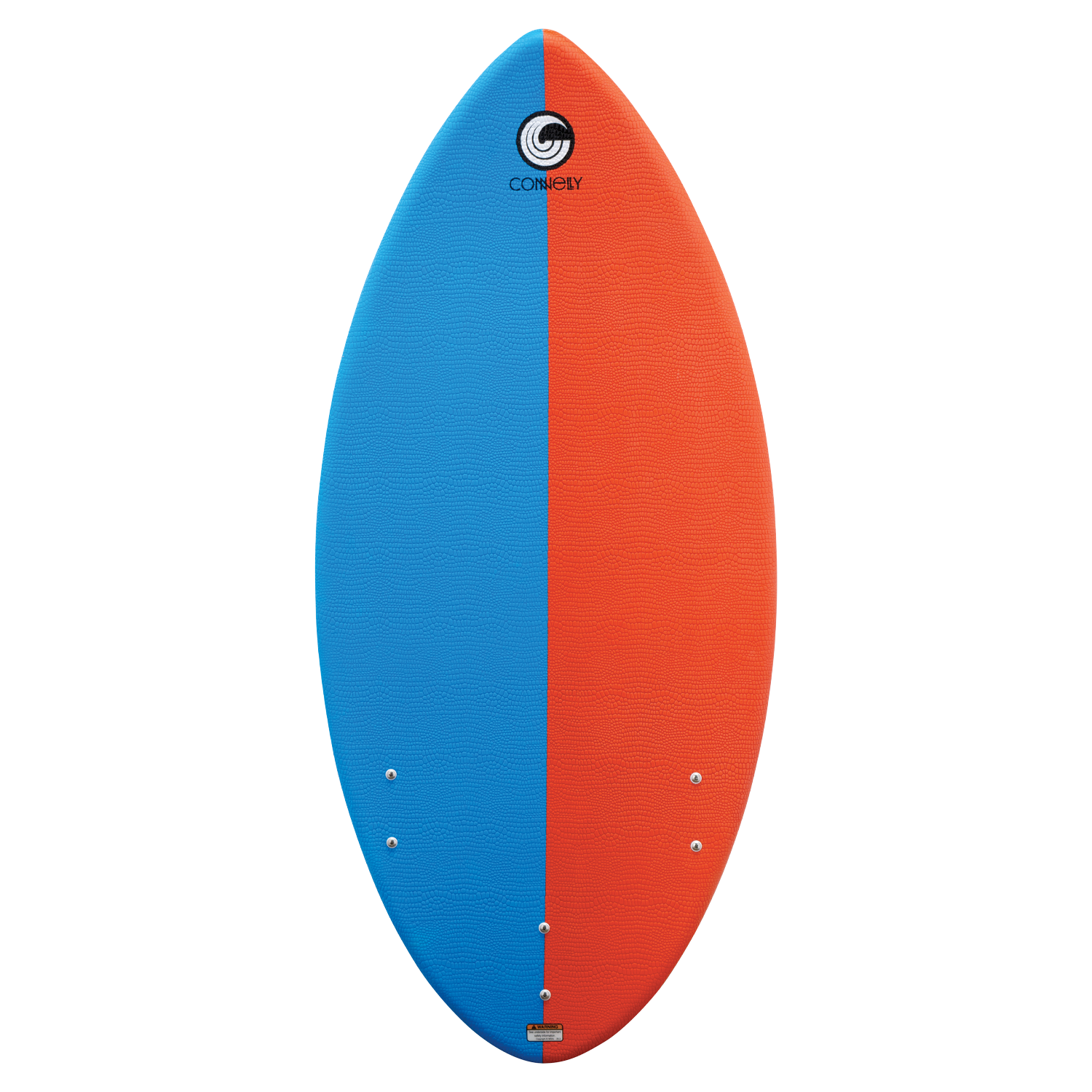 Top of the DASH Kid's Board, featuring a textured blue and orange surface for enhanced grip.