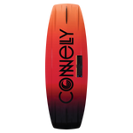 Bottom of the Reverb wakeboard with an orange-to-black gradient and large vertical black logo.