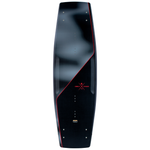 Connelly 2023 Standard 143 wakeboard top view, designed for stability and control with a modern black and red aesthetic.