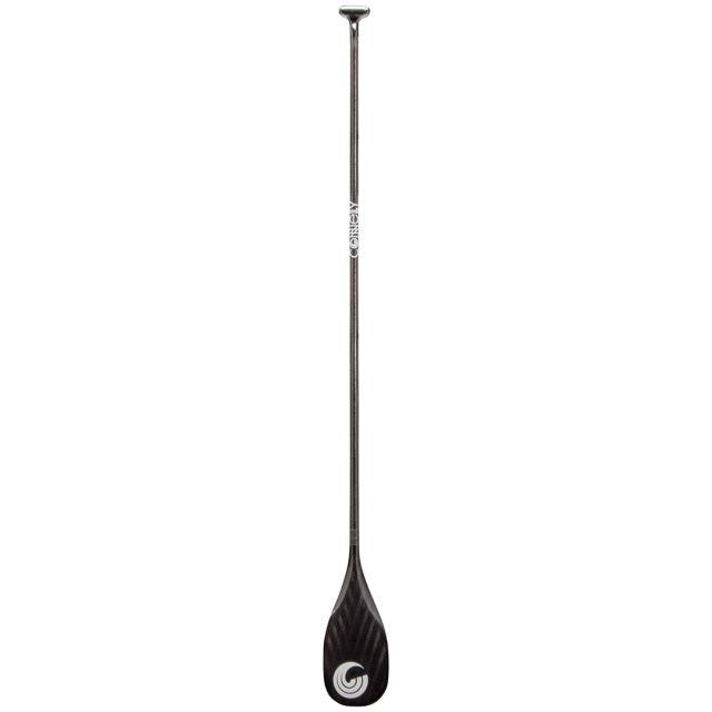 Connelly 1-piece carbon paddle with a sleek black design, ergonomic T-grip handle, and lightweight construction.